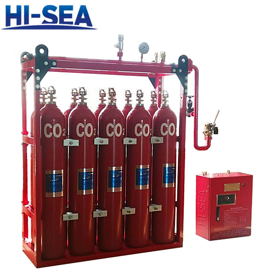 Marine Carbon Dioxide Fire Fighting System